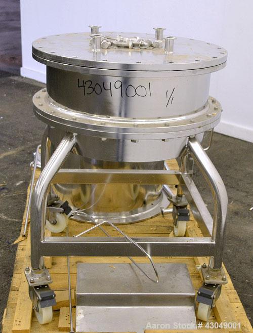 Used Stainless Steel Pharmacia Biotech BioProcess Column, Model BPSS 600/200