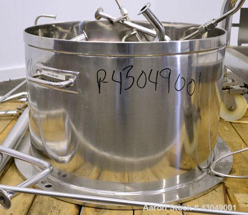 Used Stainless Steel Pharmacia Biotech BioProcess Column, Model BPSS 600/200