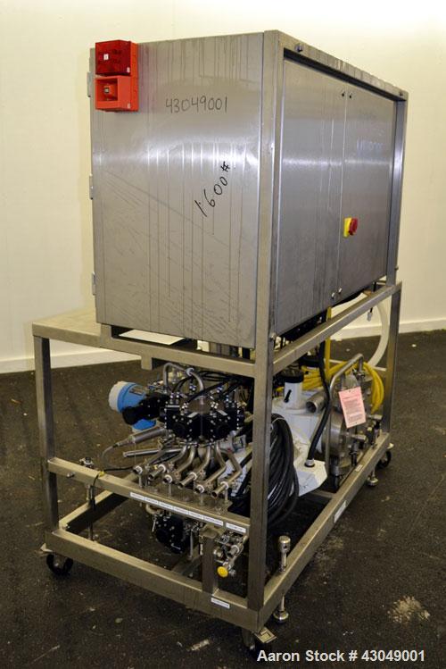 Used- Stainless Steel Pharmacia Biotech BioProcess Column, Model BPSS 600/200