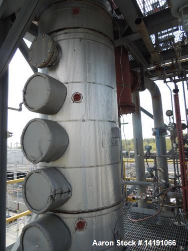 Used Chem-Pro Skid Mounted Butadiene Distillation System.