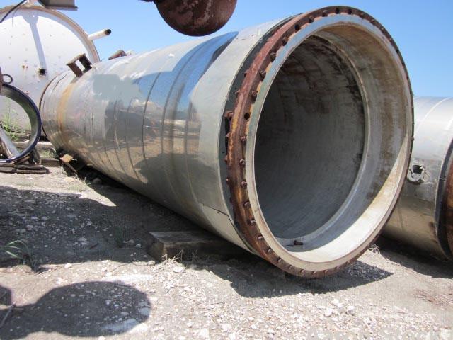 Used Stainless Steel Cryochem Step III Distillation Column