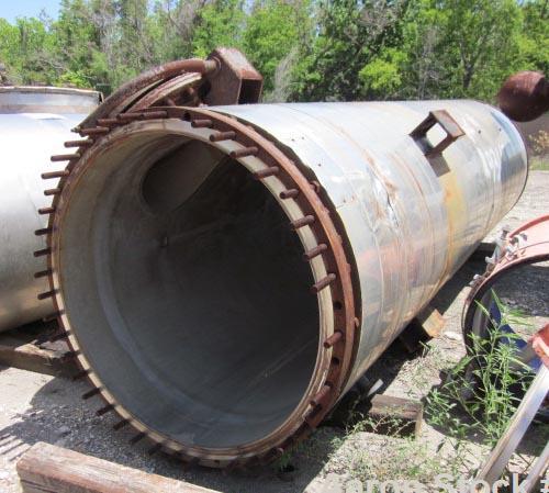 Used Stainless Steel Cryochem Step III Distillation Column