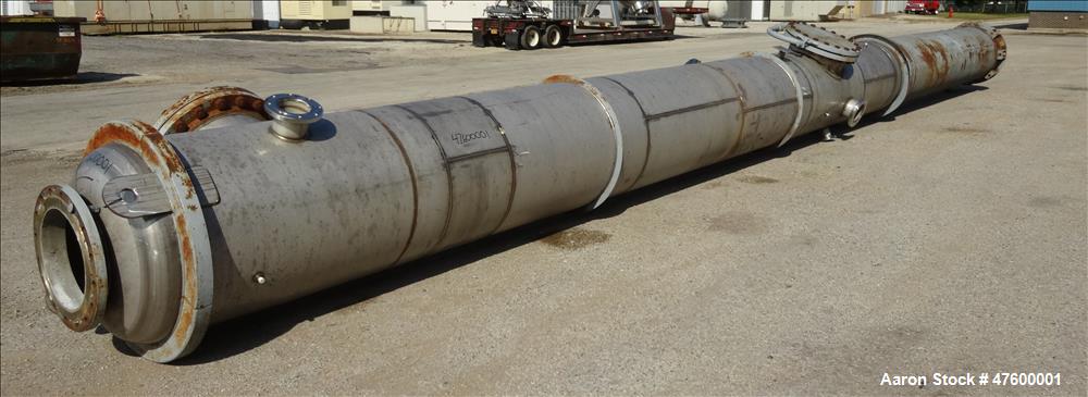 Used DCR Construction Acid Reduction Column – 304 Stainless Steel, 49’ Height, 50 PSI