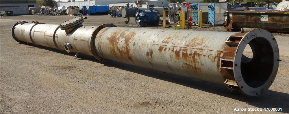 Used DCR Construction Acid Reduction Column – 304 Stainless Steel, 49’ Height, 50 PSI