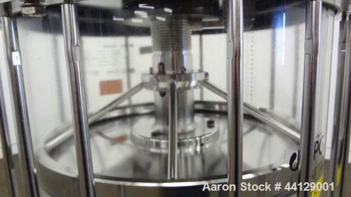 Used GE Healthcare Life Sciences Glass Chromatography Column, Model BPG 450/500, Code #18-1103-71. (1) Vertical glass column 450 mm (17.7’’) diameter x 500 mm (19.6’’) tall, rated 2.5 bar (36.2 psi) ...