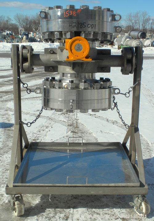 Used 25.3 Liter Stainless Steel Diameter Fixed Bed Industrial LC Column
