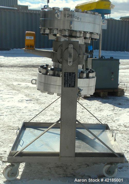 Used 25.3 Liter Stainless Steel Diameter Fixed Bed Industrial LC Column
