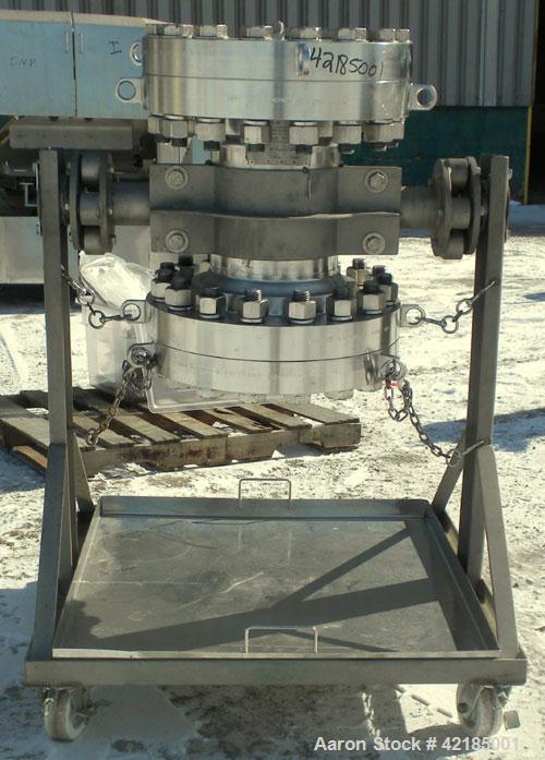 Used- 25.3 Liter Stainless Steel Diameter Fixed Bed Industrial LC Column