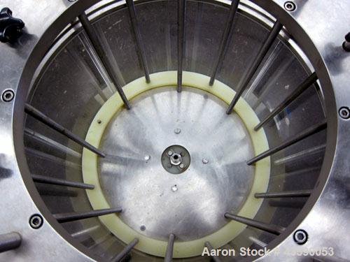 Used Millipore Biochromatography Process Column, Model P-630X500. Approximate adjustable capacity 16-56 liters(4.2-14.7 gallons). Acrylic tube approximate 630mm(24.8”) x 500mm(19.6”) deep, rated 3 ba...