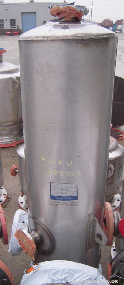 Unused- Mueller Distillation Column, 12" Secondary Glycerin Distallation Column C-602. 304L Stainless Steel, Vertical. 12'' ...