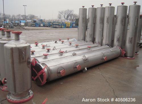 Unused- Mueller Distillation Column, 14" Primary  Glycerin Distallation Column C-601.  304L Stainless Steel, Vertical. 14" diameter x 313" overall height, (3) bolt together sections, internal rated 5...
