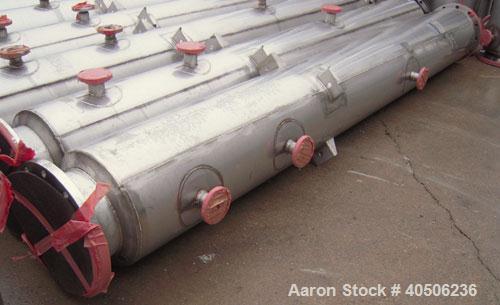 Unused- Mueller Distillation Column, 14" Primary  Glycerin Distallation Column C-601.  304L Stainless Steel, Vertical. 14" diameter x 313" overall height, (3) bolt together sections, internal rated 5...