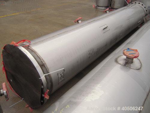 Unused- Mueller Distillation Column,  24" Methanol Distillation Column, C- 801, 304L Stainless Steel, Vertical. 24" diameter x 544" overall height, (4) bolt together sections, internal rated 40 psi a...