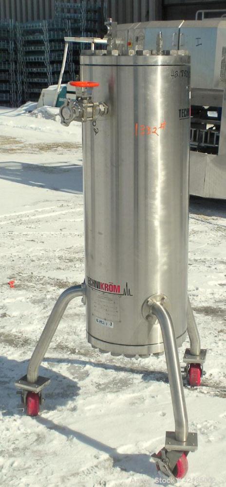 Used Stainless Steel Technikrom High Pressure Liquid Chromatography Column, Mod