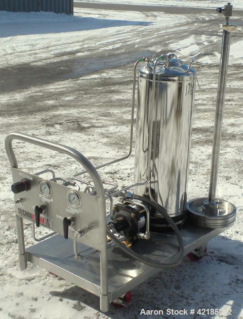 Used Stainless Steel Technikrom High Pressure Liquid Chromatography Column, Mod