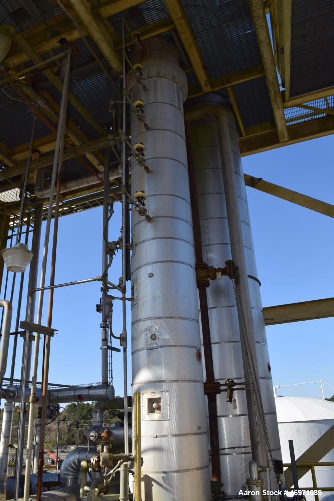 Used Troy Boiler Works Stripper/Rectifier Column