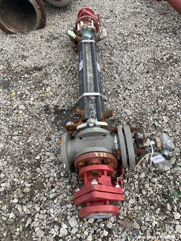 Used-6" PFA lined column, jacketed.