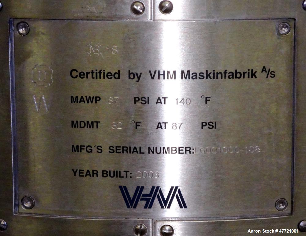 Used VHM Maskinfabrik BioProcess Column