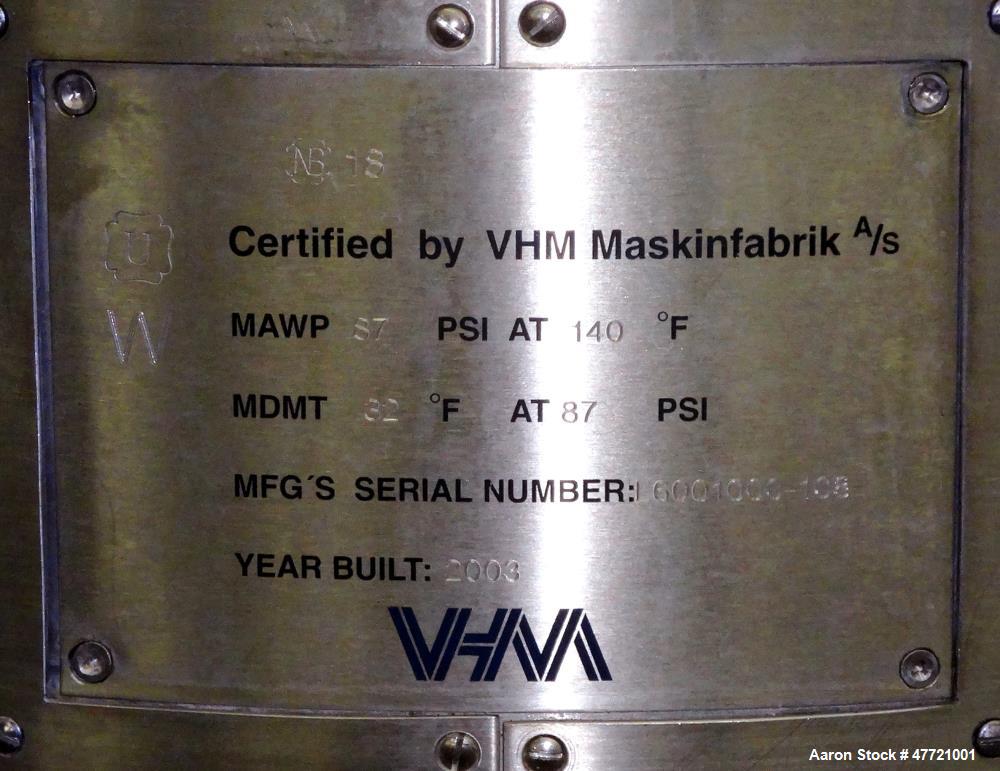 Used- VHM Maskinfabrik BioProcess Column