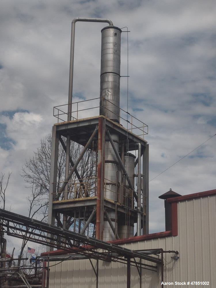 Vendome Copper & Brass Works 42” Distillation Columns.