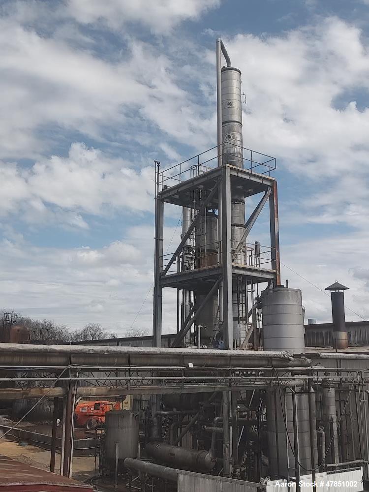 Vendome Copper & Brass Works 42” Distillation Columns.
