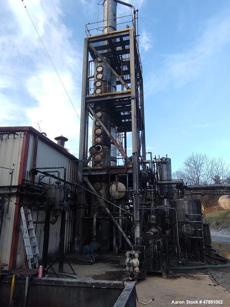 Vendome Copper & Brass Works 42” Distillation Columns.