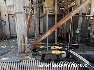 Used Vendome 42" Copper Distillation Columns with Trays, Condensers, and Steel Support Structure