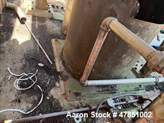 Used Vendome 42" Copper Distillation Columns with Trays, Condensers, and Steel Support Structure