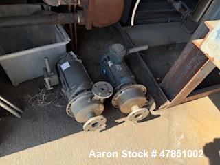 Used Vendome 42" Copper Distillation Columns with Trays, Condensers, and Steel Support Structure