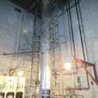 Used- Bubble Cap Tray Distillation Column. Stainless steel distillation column system. The system when last used had 5% alco...