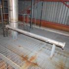 Used- Bubble Cap Tray Distillation Column. Stainless steel distillation column system. The system when last used had 5% alco...