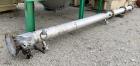 Used Scrubber Column, Stainless Steel, Vertical. (3) Bolt together sections approximate 10