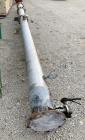 Used- Scrubber Column, Stainless Steel, Vertical. (3) Bolt together sections approximate 10