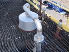 Used Alaskan Copper Works Kerosene Stripper, 304L Stainless Steel. Top section approximate 18