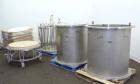 Used Amicon Limited Chromatography Column, Model S1000 X 1000, 316 Stainless Steel. (2) Vertical column sections approximately 1000 mm (39.3’’) diameter x 1143 mm (45’’) tall, rated 3.1 bar (45 psi)....