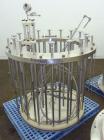 Used Amicon Limited Chromatography Column, Model S1000 X 1000, 316 Stainless Steel. (2) Vertical column sections approximately 1000 mm (39.3’’) diameter x 1143 mm (45’’) tall, rated 3.1 bar (45 psi)....