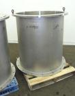 Used Amicon Limited Chromatography Column, Model S1000 X 1000, 316 Stainless Steel. (2) Vertical column sections approximately 1000 mm (39.3’’) diameter x 1143 mm (45’’) tall, rated 3.1 bar (45 psi)....