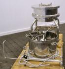 Used- Stainless Steel Pharmacia Biotech BioProcess Column, Model BPSS 600/200