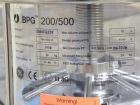Used- GE Healthcare Life Sciences Glass Chromatography Column, Model BPG 200/500, Code# 18-1103-11. (1) Vertical glass colum...
