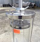 Used GE Healthcare Life Sciences Glass Chromatography Column, Model BPG 200/500, Code# 18-1103-11. (1) Vertical glass column 200mm (7.87’’) diameter x 500mm (19.6’’) tall, rated 6 bar (87 psi) at 4-4...