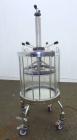 Used GE Healthcare Life Sciences Glass Chromatography Column, Model BPG 450/500, Code #18-1103-71. (1) Vertical glass column 450 mm (17.7’’) diameter x 500 mm (19.6’’) tall, rated 2.5 bar (36.2 psi) ...