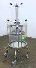 Used GE Healthcare Life Sciences Glass Chromatography Column, Model BPG 450/500, Code #18-1103-71. (1) Vertical glass column 450 mm (17.7’’) diameter x 500 mm (19.6’’) tall, rated 2.5 bar (36.2 psi) ...