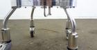 Used GE Healthcare Life Sciences Glass Chromatography Column, Model BPG 450/500, Code #18-1103-71. (1) Vertical glass column 450 mm (17.7’’) diameter x 500 mm (19.6’’) tall, rated 2.5 bar (36.2 psi) ...