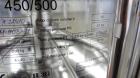 Used GE Healthcare Life Sciences Glass Chromatography Column, Model BPG 450/500, Code #18-1103-71. (1) Vertical glass column 450 mm (17.7’’) diameter x 500 mm (19.6’’) tall, rated 2.5 bar (36.2 psi) ...