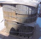 Used Koch-Glitsch Flexipac HC Structured Column Packing, approximate 5100 pounds, 29-4 heat resistant stainless steel. Restrict to low stress applications. Resists oxidation and high sulfur flue gas.