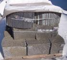 Used Koch-Glitsch Flexipac HC Structured Column Packing, approximate 5100 pounds, 29-4 heat resistant stainless steel. Restrict to low stress applications. Resists oxidation and high sulfur flue gas.
