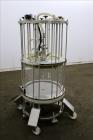 Used Millipore HA Chromatography Column, Model IPP630X500X450. Approximate adjustable capacity 16-78 liters (4.2-20.6 gallons). Acrylic tube approximate 630mm (24.7
