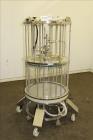 Used Millipore HA Chromatography Column, Model IPP630X500X450. Approximate adjustable capacity 16-78 liters (4.2-20.6 gallons). Acrylic tube approximate 630mm (24.7