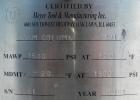 Used Stainless Steel Technikrom High Pressure Liquid Chromatography Column, Mod