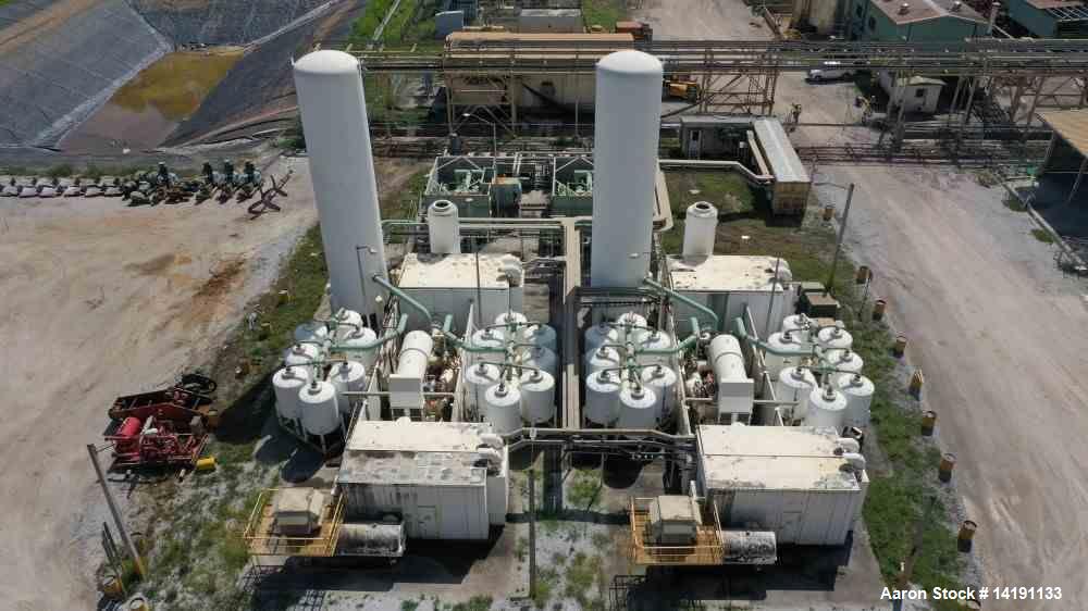 X 100 TPD Air Products Oxygen Vacuum Swing Adsorption Plant